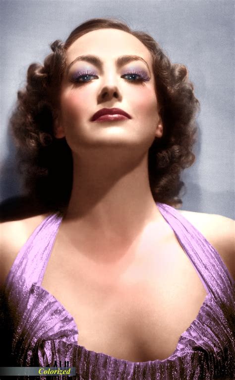 colors for a bygone era colorized joan crawford in 1935 no moreladies