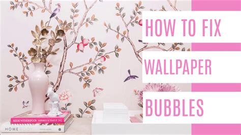 How To Fix Wallpaper Bubbles Youtube