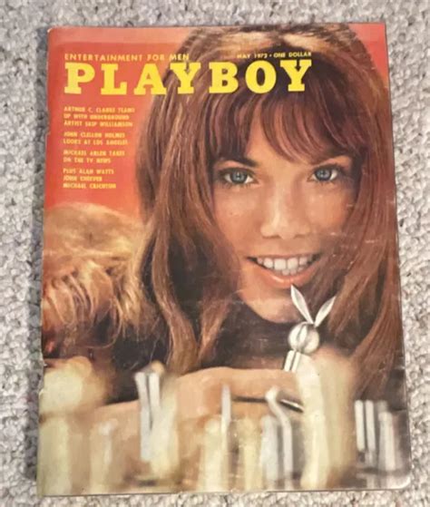 Original May 1972 Issue Of Playboy Magazine Deanna Baker 1000