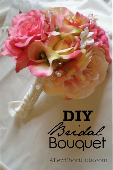 Wedding bouquets are essential elements in an ordinary ceremony and not only! DIY Bridal Bouquet | Wedding, Ways to save money and Bouquets