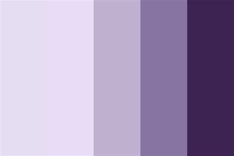 Multiple Shades Of Purple Color Palette