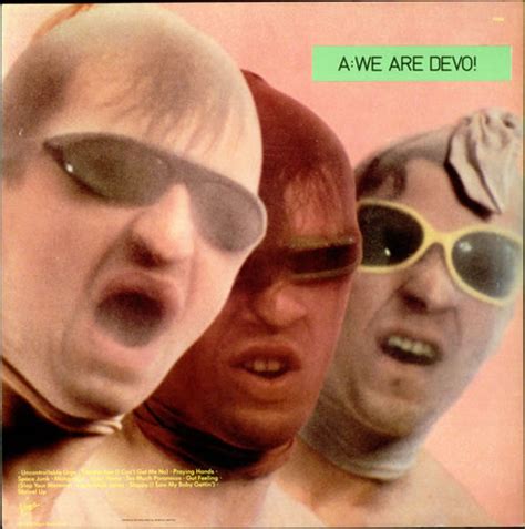 Devo Q Are We Not Men A We Are Devo Uk Vinyl Lp Album Lp Record