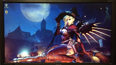 How To Get Live Witch Mercy Wallpaper Windows 10 Youtube