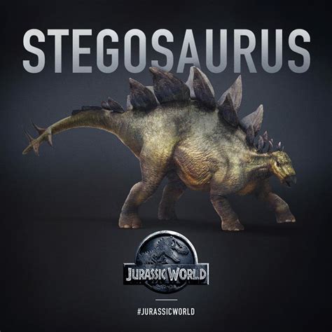Stegosaurus Jurassic Park World Jurassic Park Jurassic World