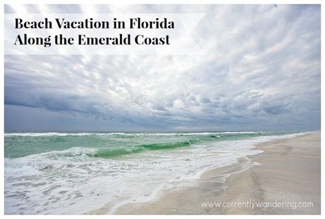 Off Season Beach Vacation In Florida Along The Emerald Coast Florida