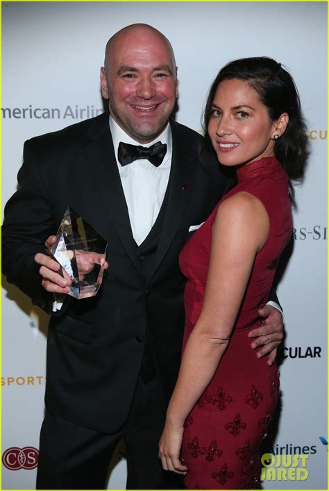 Olivia Munn Presents Award To Dana White At Sports Spec Gala Photo