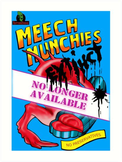 Oddworld Meech Munchies Art Prints By Gekidami Redbubble