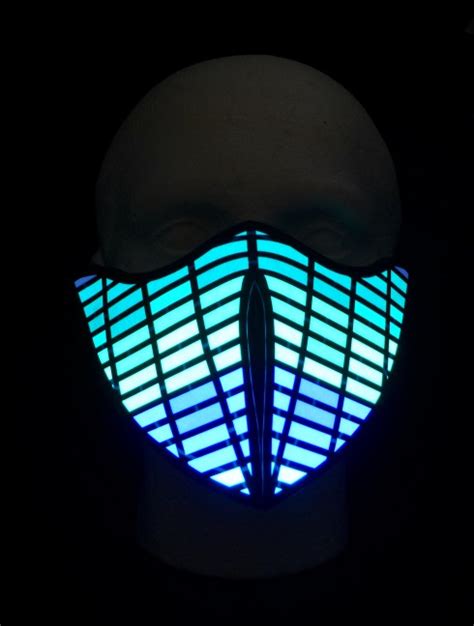 Equalizer Rave Mask Sound Sensitive Led Flashing Masks Get A