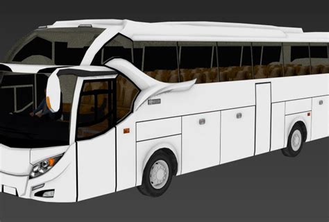 2 template livery bussid (bawaan aplikasi). Livery Templates - Bus Simulator Indonesia