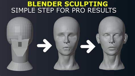 Head Sculpt In Blender Tutorial 3dart