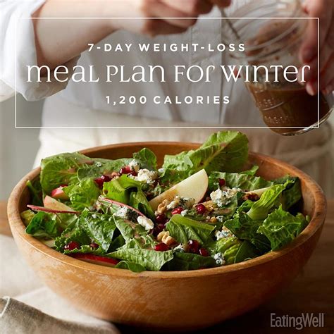 There are no artificial flavors, preservatives or colors. 7-Day Weight-Loss Meal Plan for Winter: 1,200 Calories ...