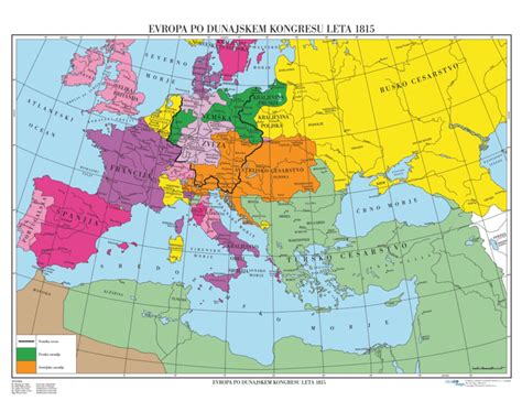 Geografska Karta Na Evropa