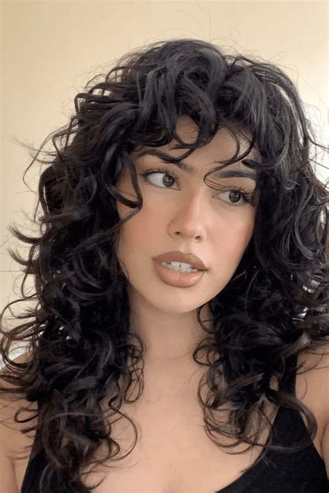 Hairdos For Curly Hair Haircuts For Wavy Hair Curly Hair With Bangs