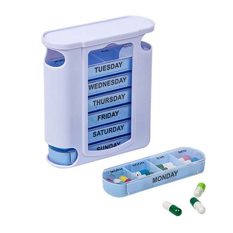 7 Days Box Medicine Dispenser Organiser Storage Weekly B5i9 Ebay