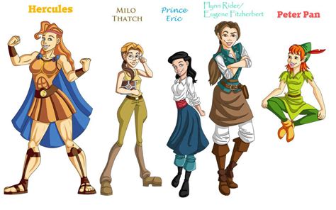 Genderbend Disney Males 1 Disney Princess Art Genderbend Disney