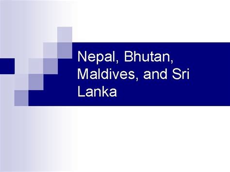nepal bhutan maldives and sri lanka nepal nepal