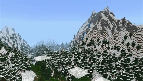 New Mountains Rminecraft