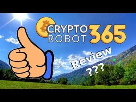 Crypto robot 365 Review - TRUSTED System with Great ...