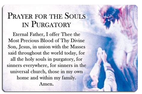 Prayer For The Souls In Purgatory Catholic Id