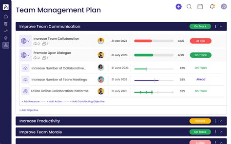 Team Management Plan Template