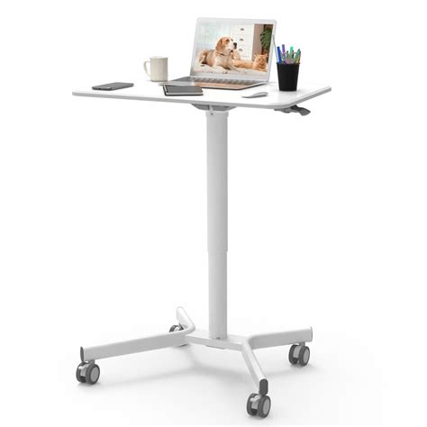 Buy Jylh Joyseeker Mobile Standing Desk 28 Inch Height Adjustable