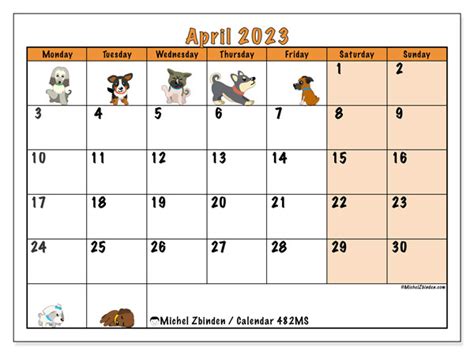 2023 Printable Calendars Michel Zbinden Ca Gambaran Riset