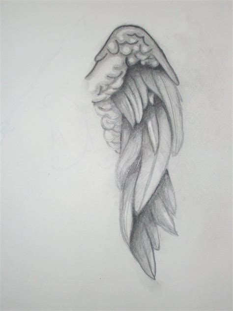 Angel Wing Angel Drawing Pencil Drawings Drawings