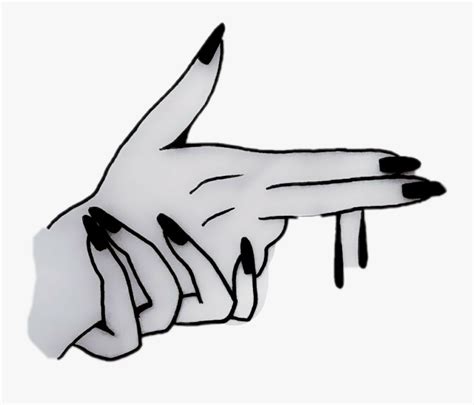 Discovered by yu dash kin. Fingers Drawing Aesthetic Transparent Png Clipart Free - Meaningful Heart Drawing , Free ...