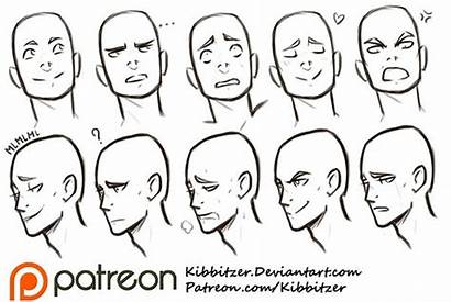 Reference Expressions Facial Sheet Kibbitzer Expression Face