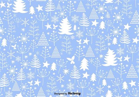 Blue Winter Christmas Seamless Pattern 126190 Vector Art At Vecteezy