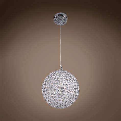 Get it as soon as tue, jun 8. Joshua Marshal Limited Edition 4 Light 11" Crystal Globe Hanging Pendant Light in Chrome 700072 ...