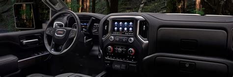 Interior Features 2020 Sierra At4 2500hd And 3500hd Truck