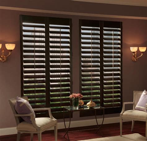 Natural Beauty Of Wood Window Blinds Window Treatments Design Ideas