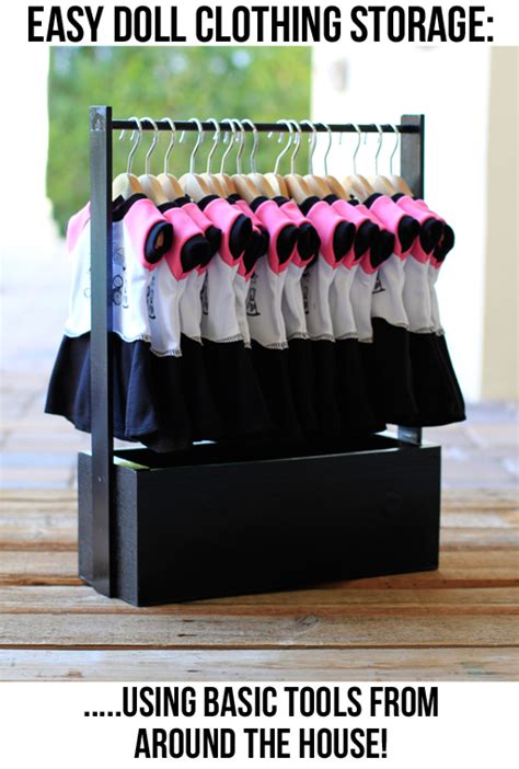 What is the best clothes drying rack? Easy Doll Clothing Storage Rack