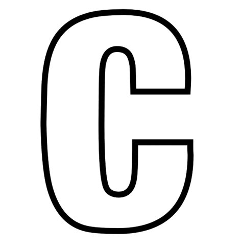 Free Letter C Coloring Pages Coloring Home