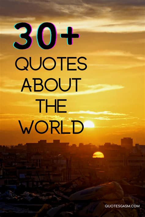 The Sun Is Setting Over A City With Text That Reads 30 Quotes About