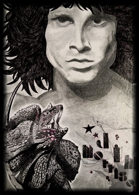 Jim Morrison Drawing By Fer1art On Deviantart