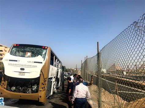 Egypt Cairo Accident Tourist Bus Explosion
