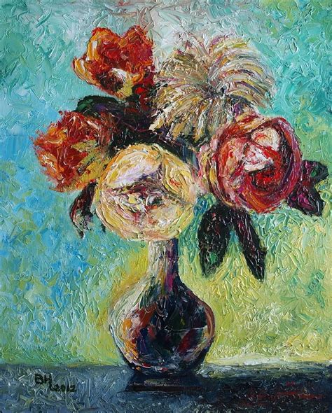 35 Paintings Of Flowers By Famous Artists Flower Painting Painting