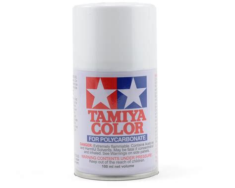 Tamiya Ps 1 White Lexan Spray Paint 100ml Tam86001 Amain Hobbies