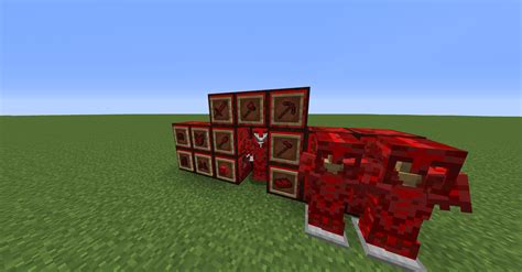Red Netherite Minecraft Texture Pack