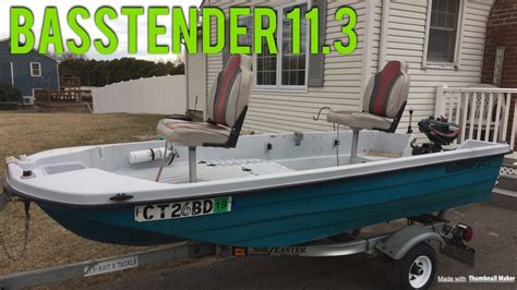 No problem, we've got 60,000 more boats for sale to show you. Basstender 11.3 with Hangkai 3.5 hp motor - YouTube