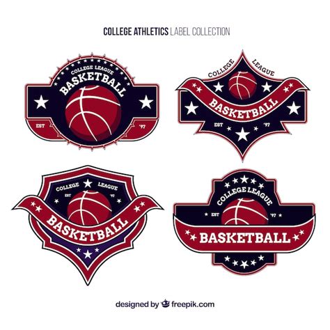 Premium Vector Logos For College Basketball Teams