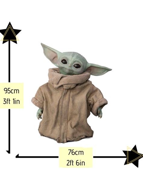 The Child Baby Yoda Cardboard Cutout Wise Head Tilt The Mandalorian