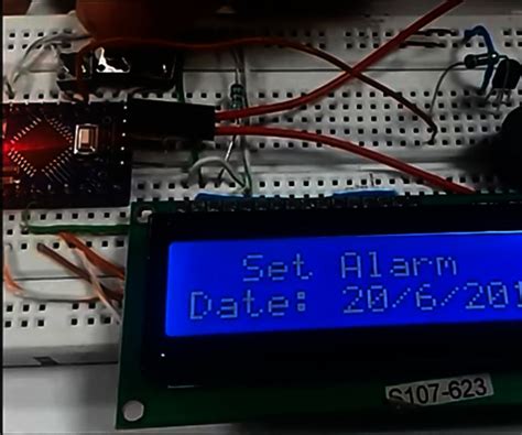 Arduino Based Digital Clock With Alarm Using 1602 Lcd
