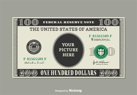 100 Dollar Bill Vector At Getdrawings Free Download