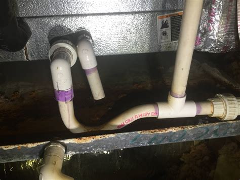 Put the tip of the vacuum hose to the end of the drain line so they overlap if possible. air conditioning - AC Drain From Overflow instead of Main ...