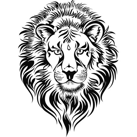 Lion Head Clipart