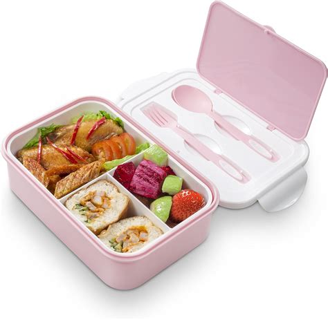 Microwave Food Container Bento Lunch Box With Compartment Stainless