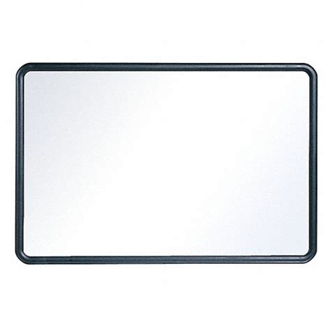 Quartet Dry Erase Board Wall Mounted 24 In Dry Erase Ht 36 In Dry Erase Wd Black White
